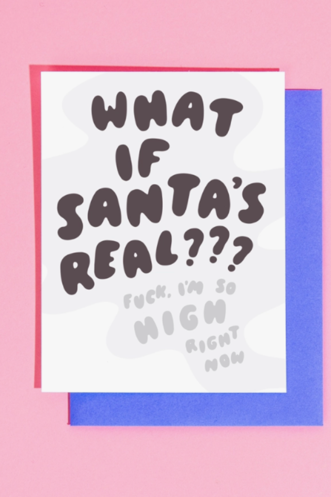 What If Santa&#039;S Real Christmas Card