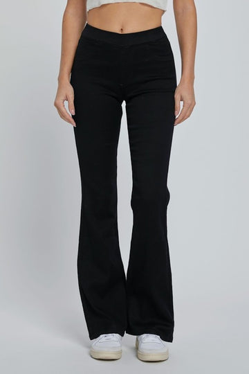 Aniston Flare Jeans- Black