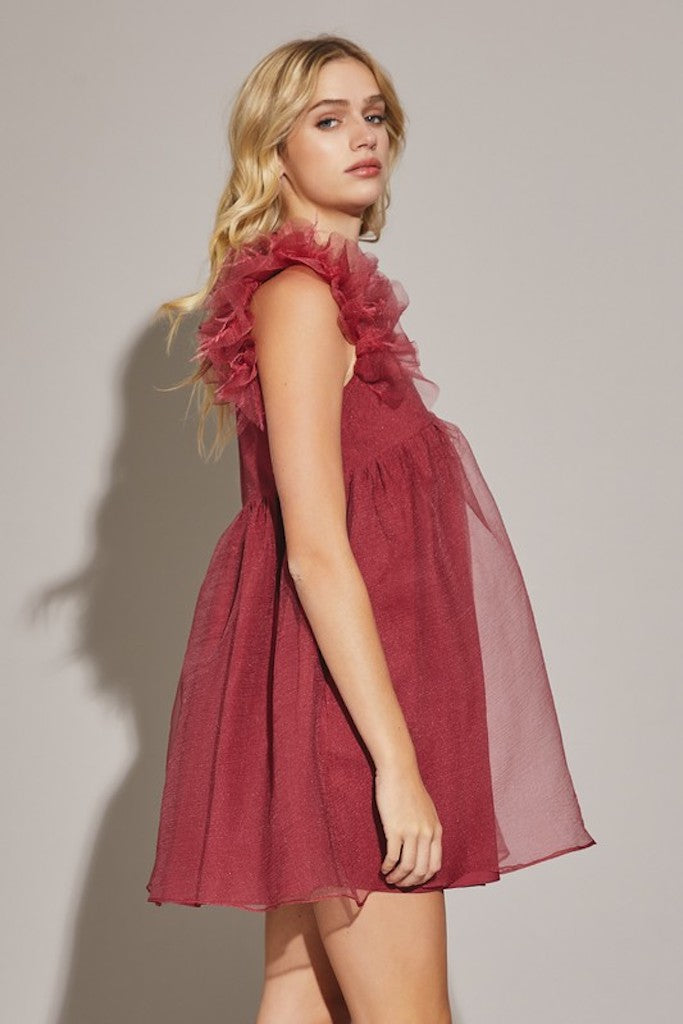 Giselle Dress- Wine