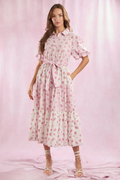 Pandora Maxi Dress - Pink