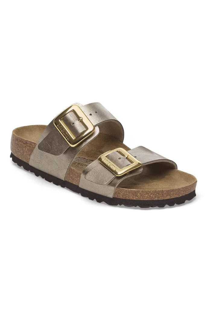 Birkenstock Sydney Luxe Buckle Sandal - Graceful Taupe