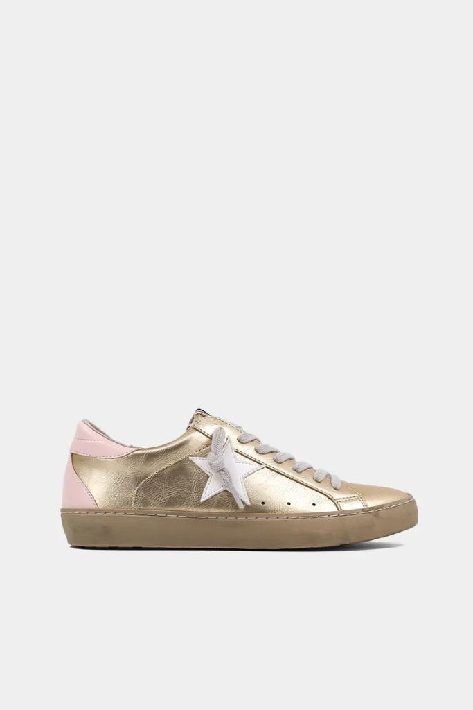 Paula Sneaker- Metallic Gold