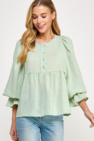 Supernova Blouse - Green