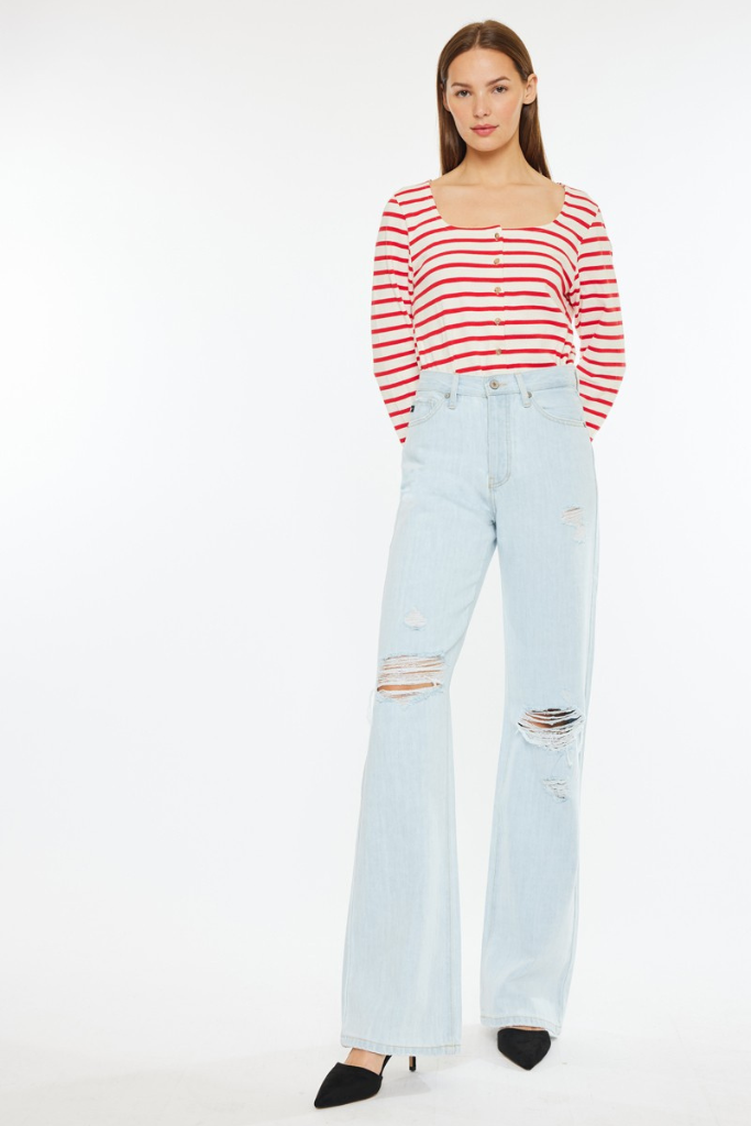 The Missy High Rise Flare Jeans - Light Wash