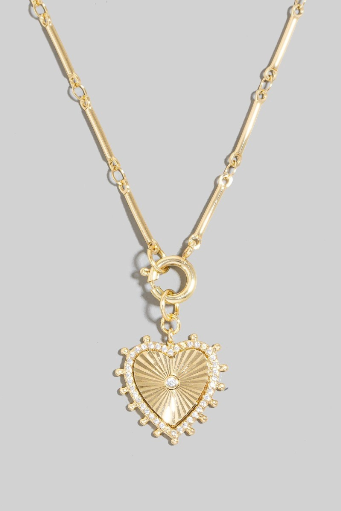 A Good Heart Necklace - Gold