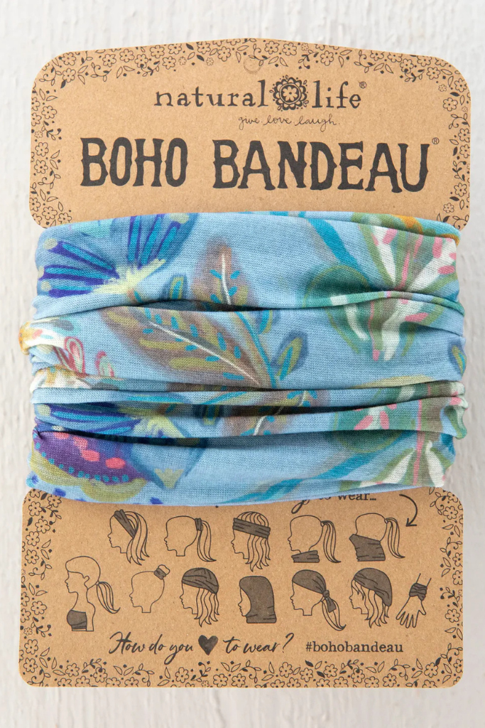 Full Boho Bandeau - Mandala Folk Garden