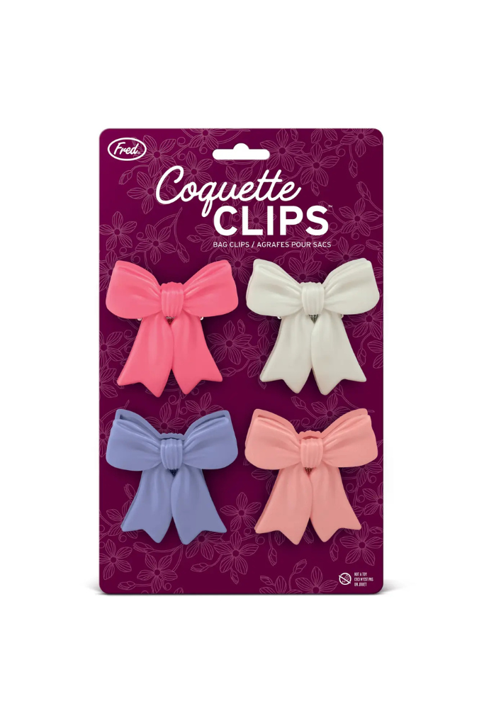 Coquette Bow Chip Clips - Multi