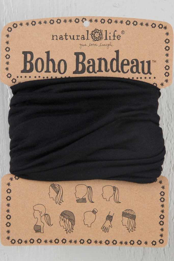 Full Boho Bandeau - Black