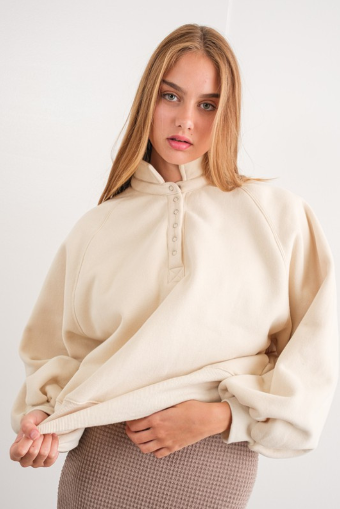 Danica Sweatshirt - Cream