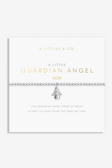 A Little &#039;Guardian Angel&#039; Bracelet- Silver