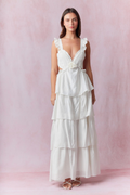 Bunnie Maxi Dress - White