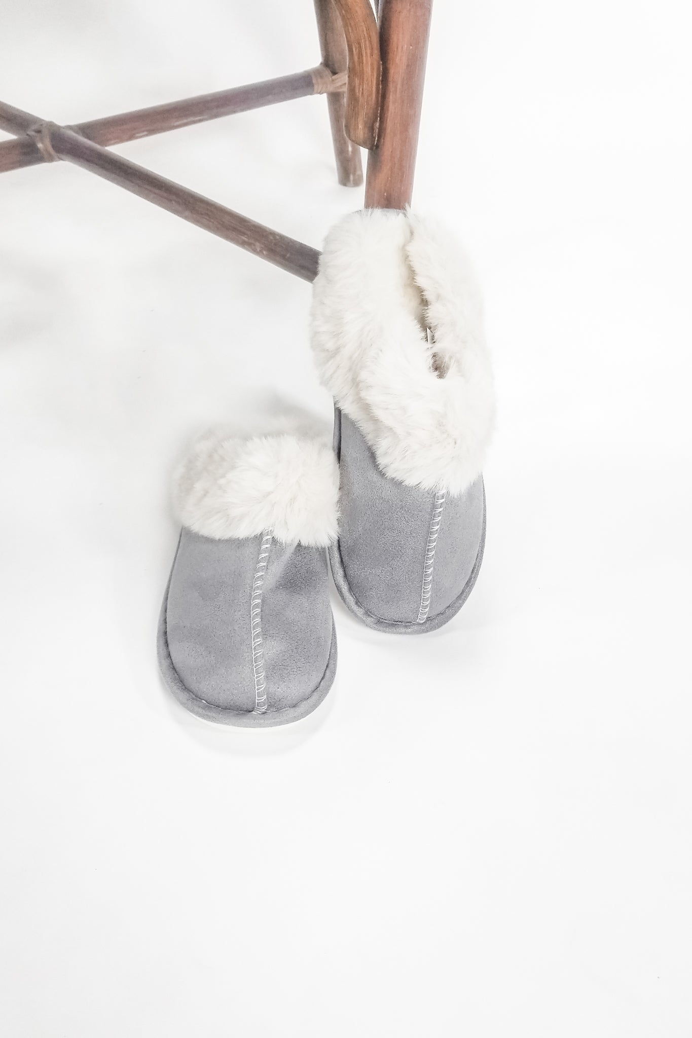 Carefree Day Slippers - Grey