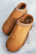 Bonfire Nights Platform Slipper- Tan