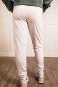 Playful Delight Relax Fit Joggers -  White