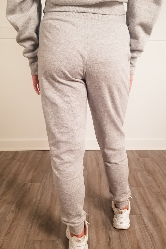 Playful Delight Relax Fit Joggers - Heather Grey