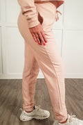 High Impact Corded Joggers- Pink