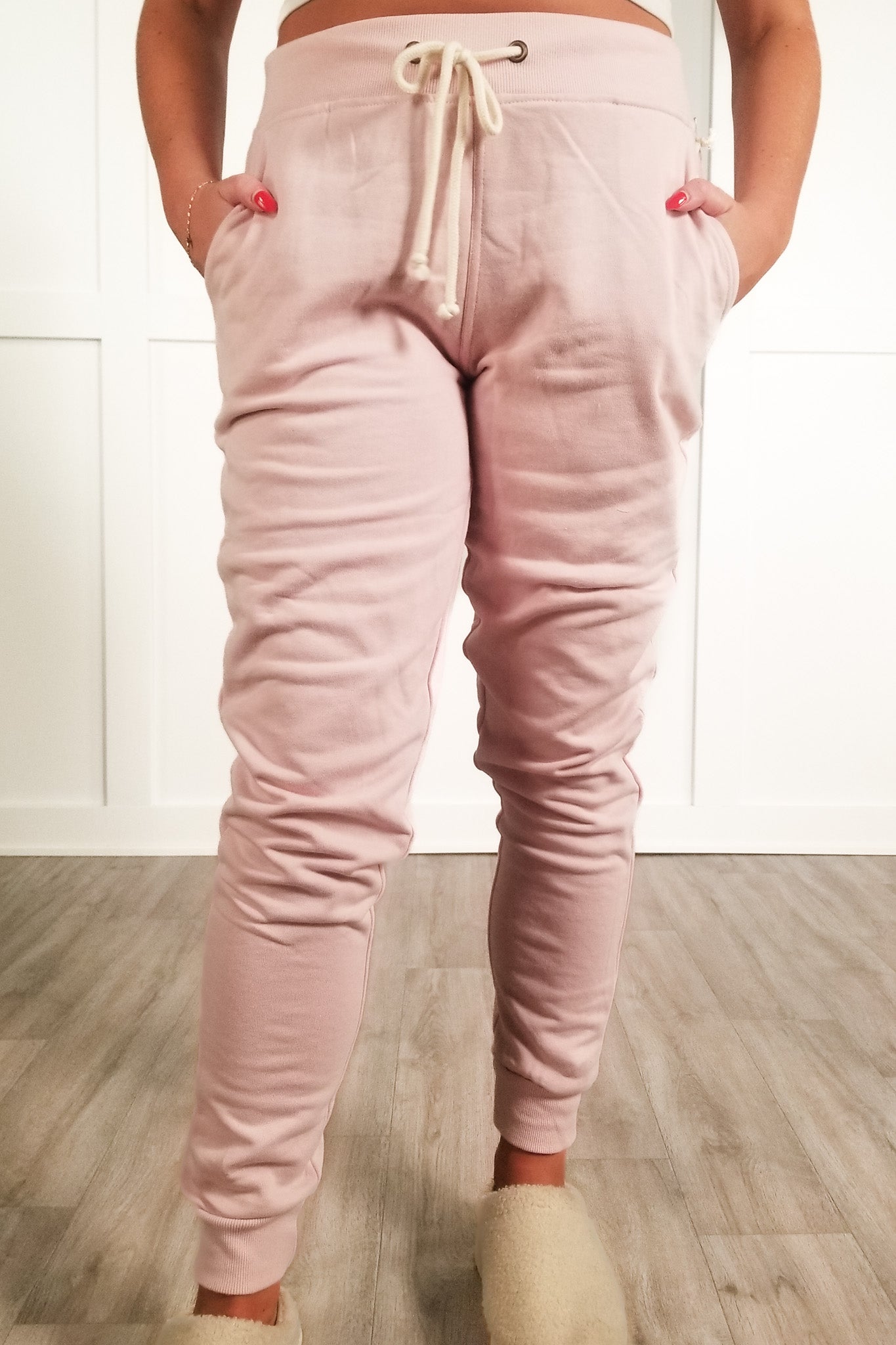 Playful Delight Relax Fit Joggers -  Pink