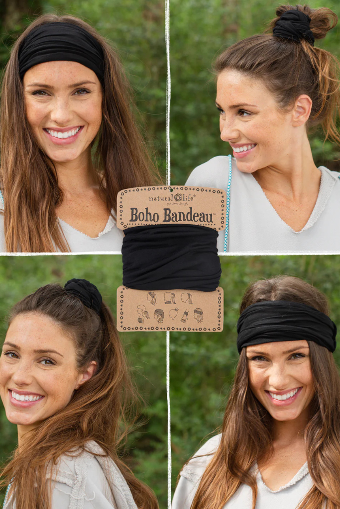 Full Boho Bandeau - Black