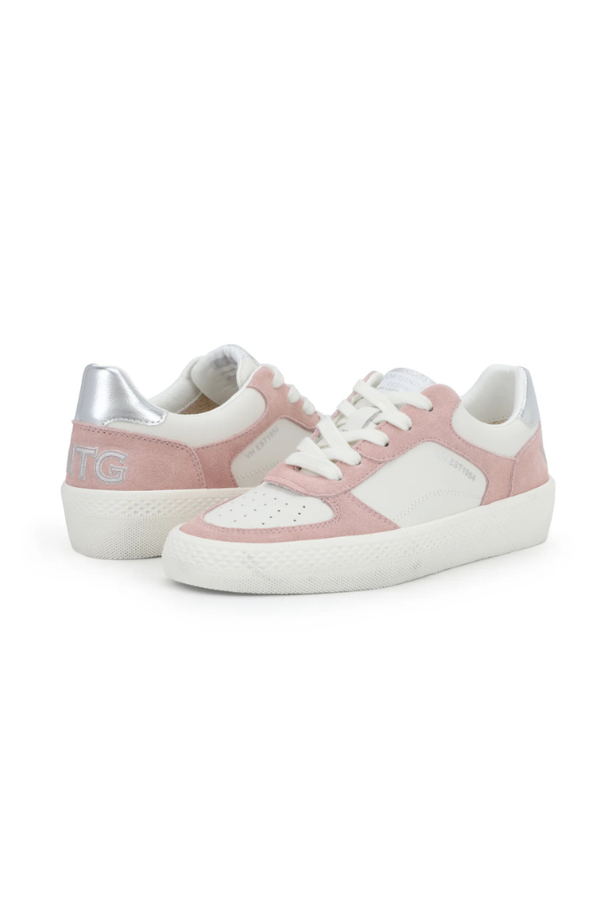 VH Fast 7 Sneaker - Grey Suede/Pink