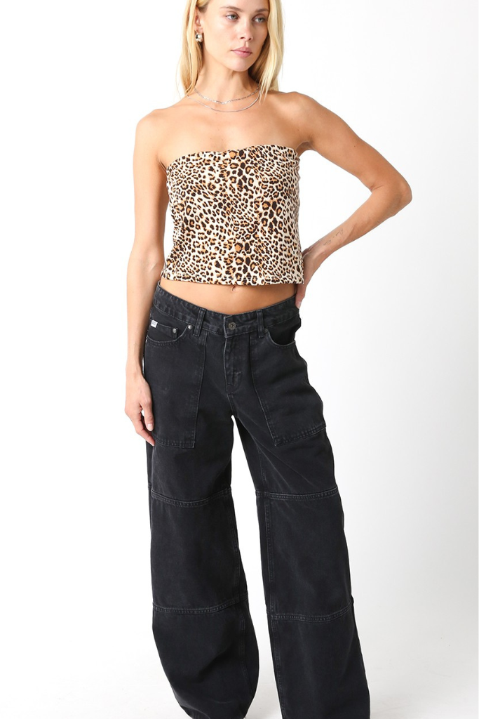 Cherish Me Tube Top - Leopard