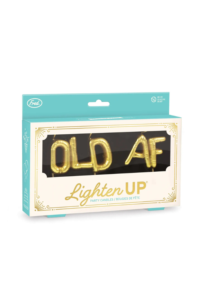 'Old AF' Birthday Candles