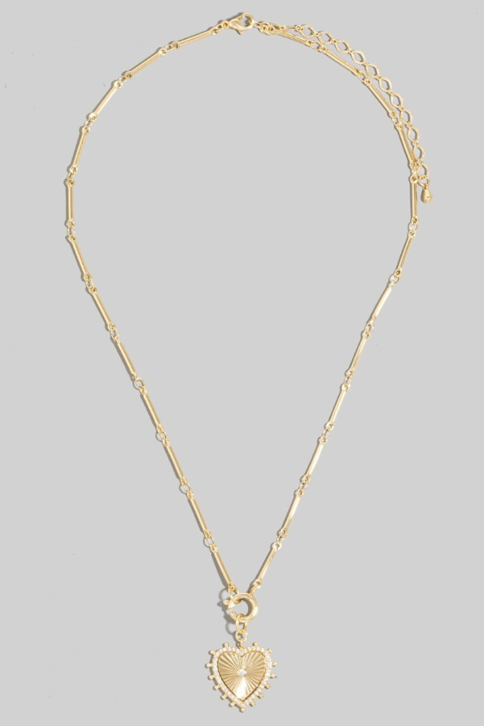 A Good Heart Necklace - Gold