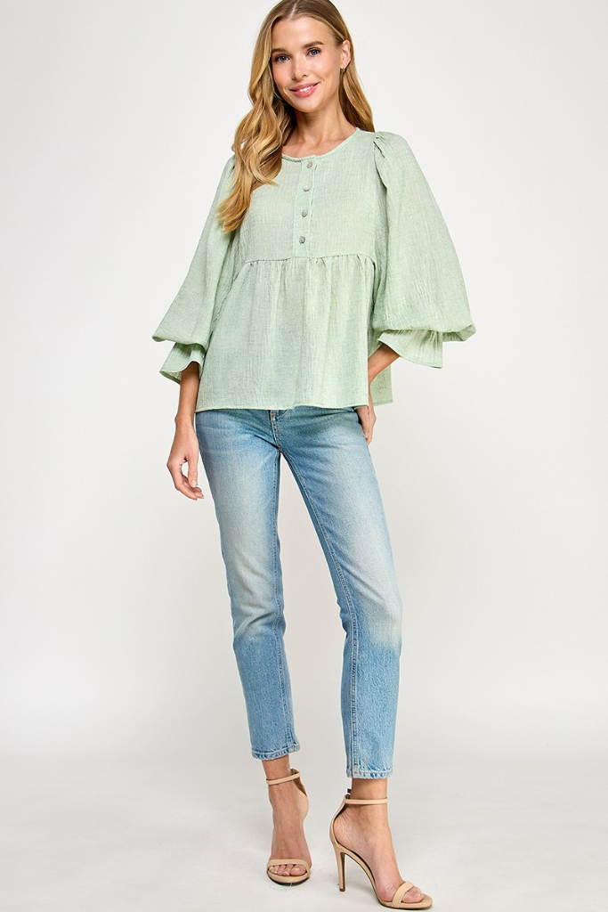 Supernova Blouse - Green