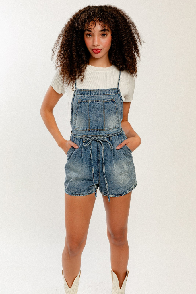 Rebel Romper - Denim