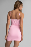 Avery Mini Dress - Blush