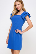 Leap Of Faith Dress - Blue