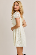 Legally Chic Dress - Cream