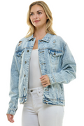 Your Boyfriends Jean Jacket - Light Wash