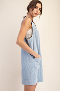 Created Beauty Romper - Utility Blue