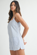 Soul Seeker Romper - Blue