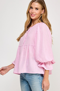 Supernova Blouse - Pink