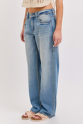 Good Roots Wide Leg Jeans - Medium Wash