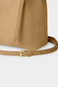 KL Celina Suede Bucket bag - Camel