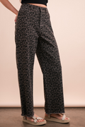 Daredevil Straight Leg Pants - Leopard