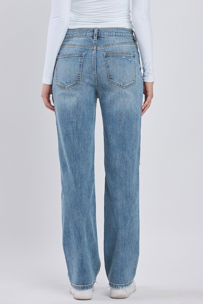 Codi Straight Leg Jeans- Medium Wash