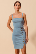 Fall Slowly Dress - Denim