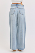 Wild Card Wide Leg Jeans - Light Wash