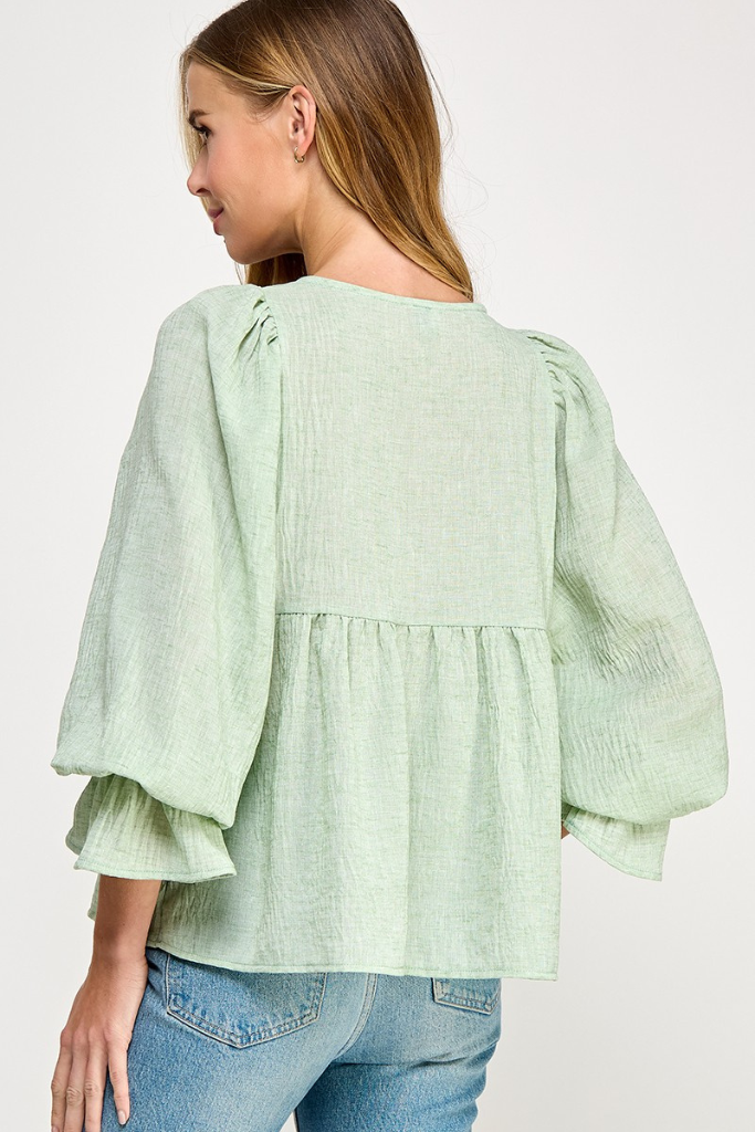 Supernova Blouse - Green