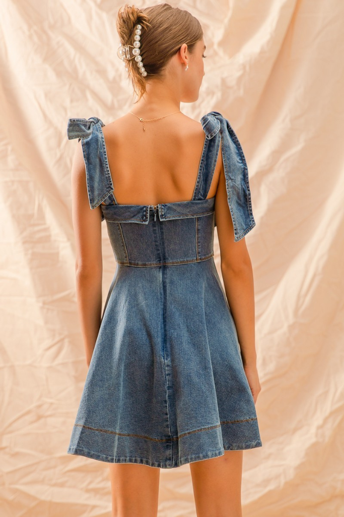 Never Apart Dress - Denim