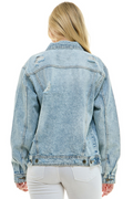 Your Boyfriends Jean Jacket - Light Wash