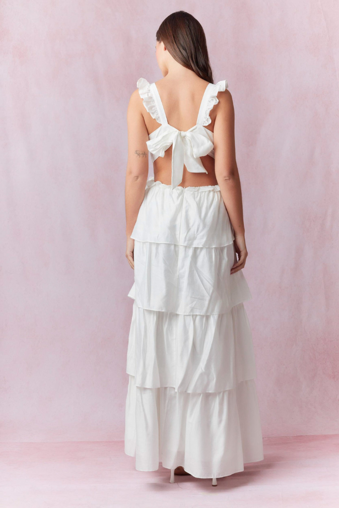 Bunnie Maxi Dress - White