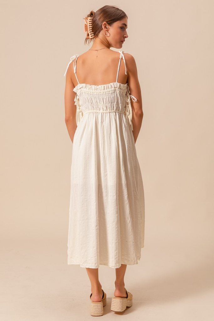 Sweetest Kind Midi Dress - Ivory