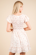 Haven Floral Dress - Pink