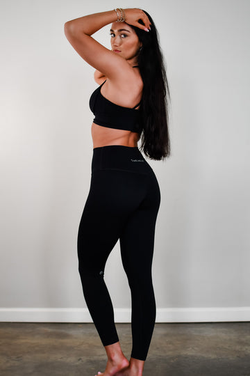 TooLooLah Pure Move Classic Leggings - Black