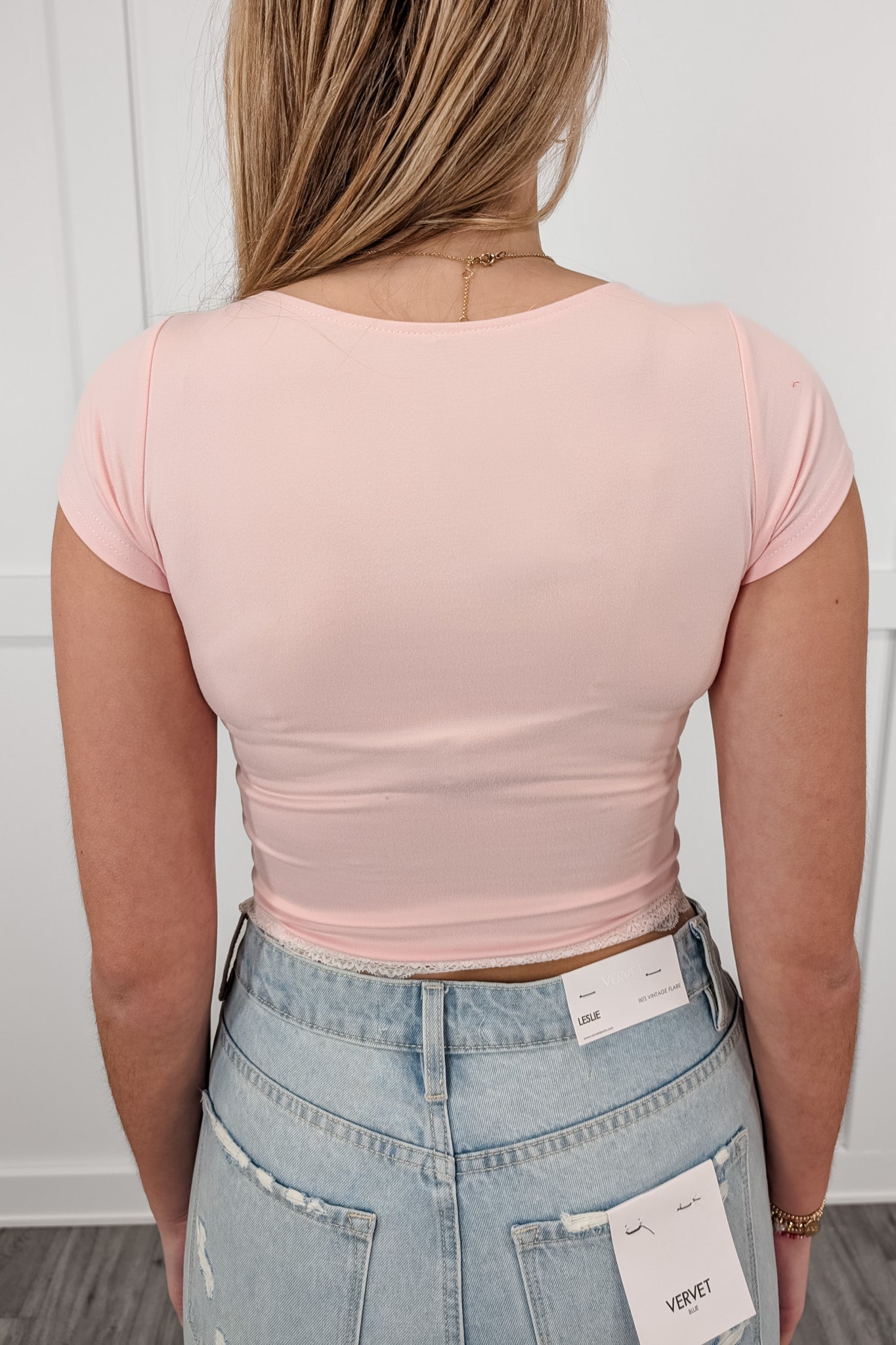 Prime Time Crop Top - Pink