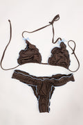 Beautiful Escape Bikini - Brown